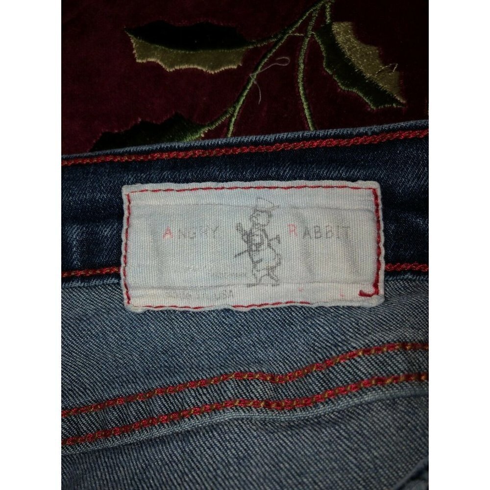 Angry Rabbit Skinny Stretch Denim Jeans Size 30 - Picture 9 of 11